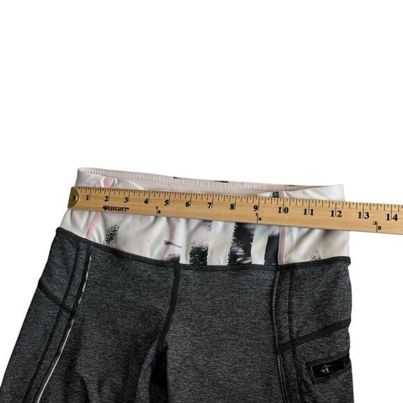 Lululemon Run Top Speed Cropped Leggings Active Pants Women’s Size 4 - Picture 6 of 11